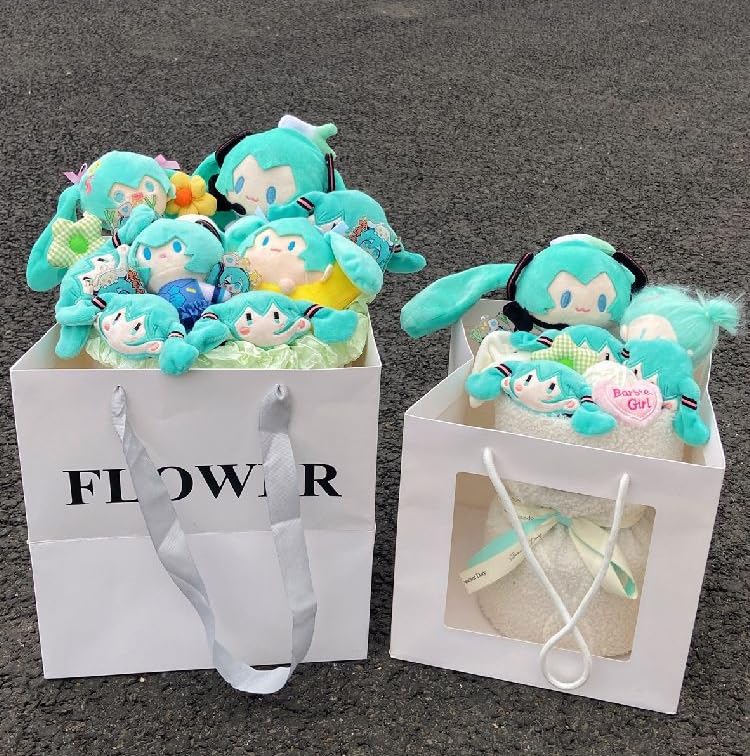 Amazon.co.jp: ぬいぐるみ花束 初音ミク 誕生日の花束 花束ギフト 可愛